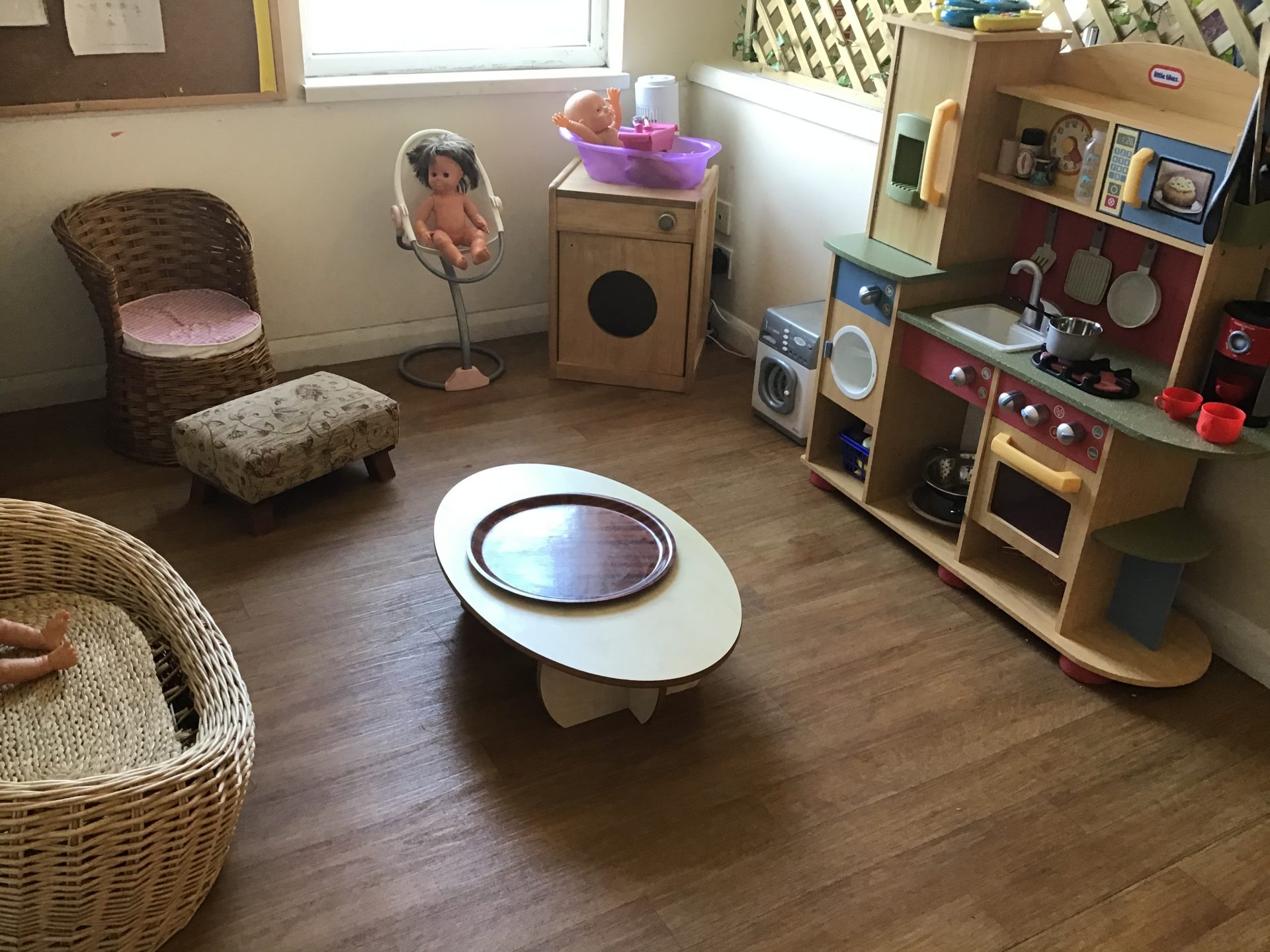 Toddler role play Ladybirds Day Nursery